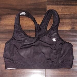 ✨3/$10✨ Champion Black Compression Sports Bra Racerback